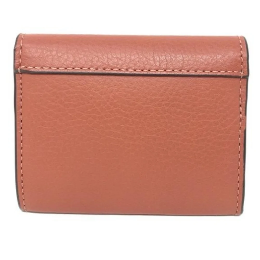 Coach Men's Coin Natural Wallet F24652 Terracotta Leather Wristlet